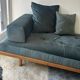 Velvet green day bed