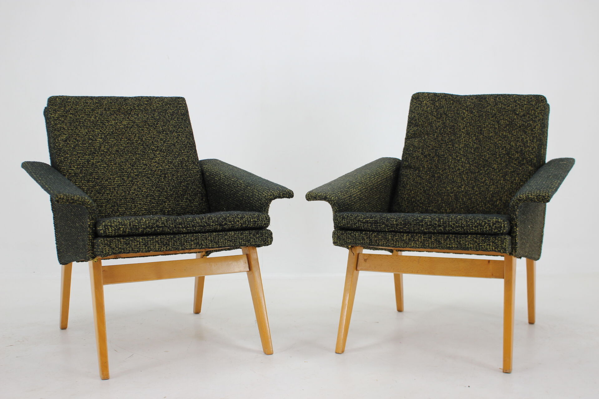 1960s Design Armchairs, Czechoslovakia