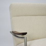 Canapé Danemark années 1960 bouclé beige