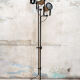Floor Lamp with 3 Lights P433 by Brusasco & Torretta for Luci Italia, 1970s