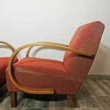 Armchairs by Jindřich Halabala