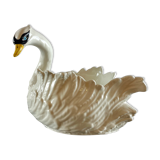 Swan ceramic planter from Bassano, Italy, Circa 1970