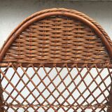 Pair of rattan chairs for children