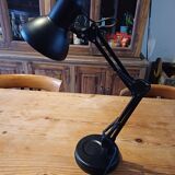 Vintage black metal desk lamp
