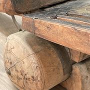 Pair of wooden chairs