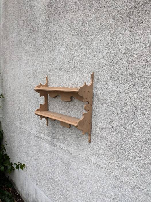 Old hanging shelf