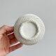 Twisted Italian porcelain bowl