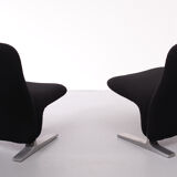 F780 Concorde Lounge Chairs by Pierre Paulin for Artifort in New Upholstery
