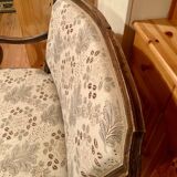 Vintage Louis XVI style bench and footrest