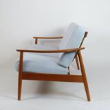Danish Teak 3-seater Sofa by Arne Vodder 60er Vintage Mid-Century Design