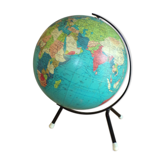 Globe terrestre Taride tripode vintage