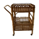 Chariot de bar en bambou des années 1950 - 1960