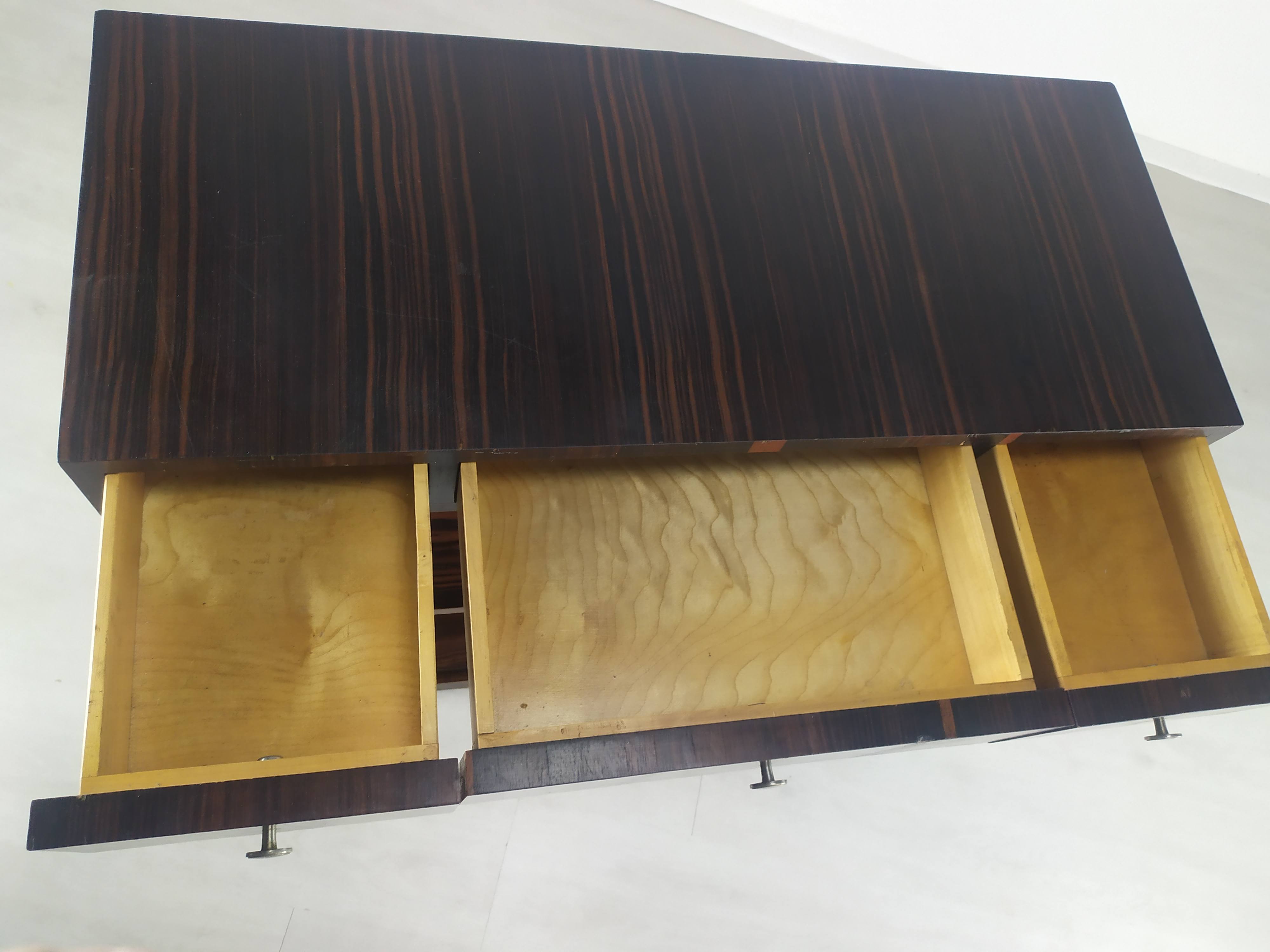 Console art déco Macassar