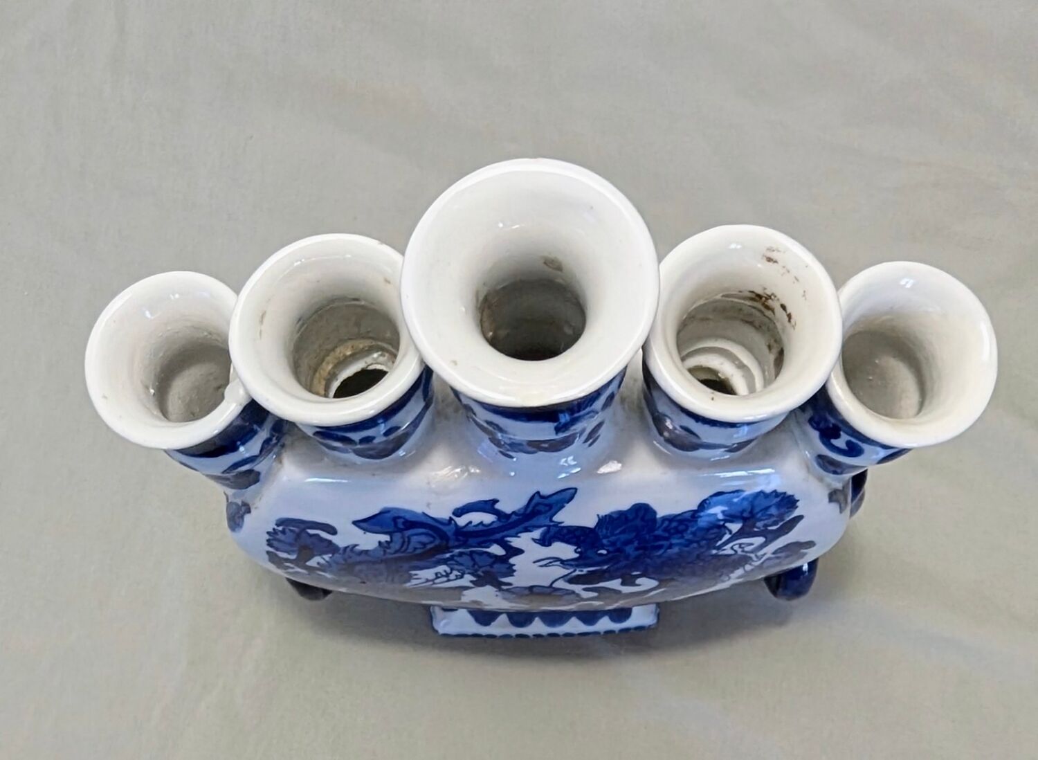 Chinese Tulipiere Vase Bouquetière