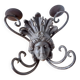 Antique piece/wrought iron wall chandelier