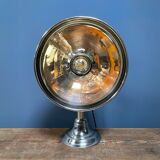 Nickel-plated old heater lamp from Germany, 1920s