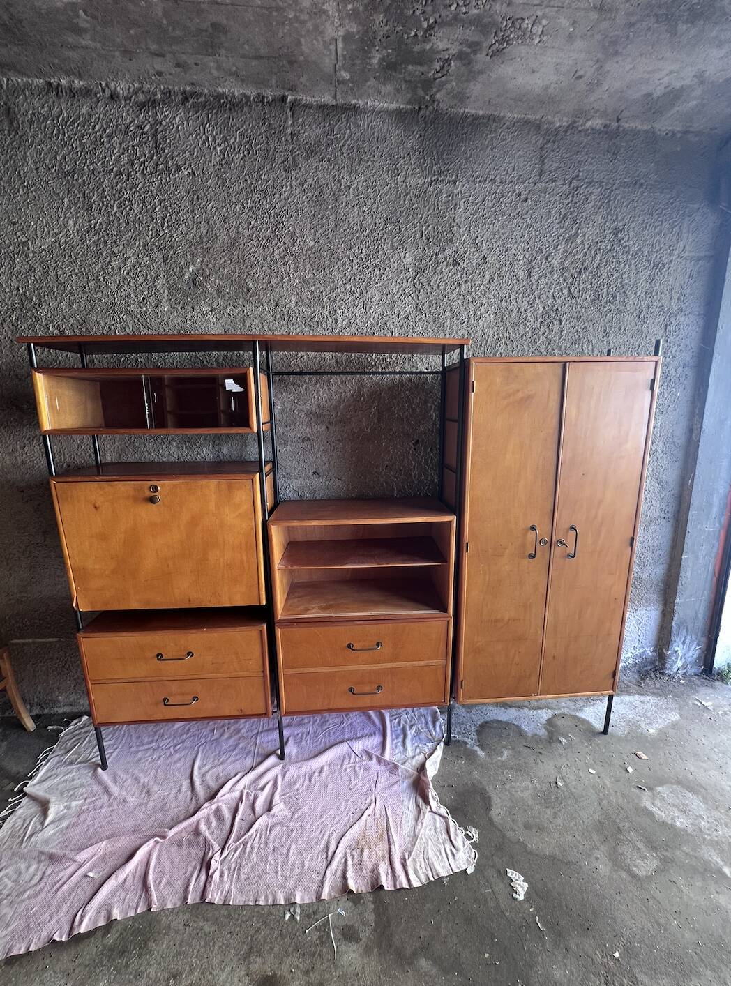 Scandinavian Modular Library Shelf (70s)
