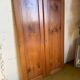Paire de portes en merisier