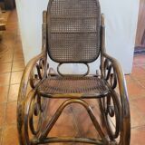 Rocking chair bambou