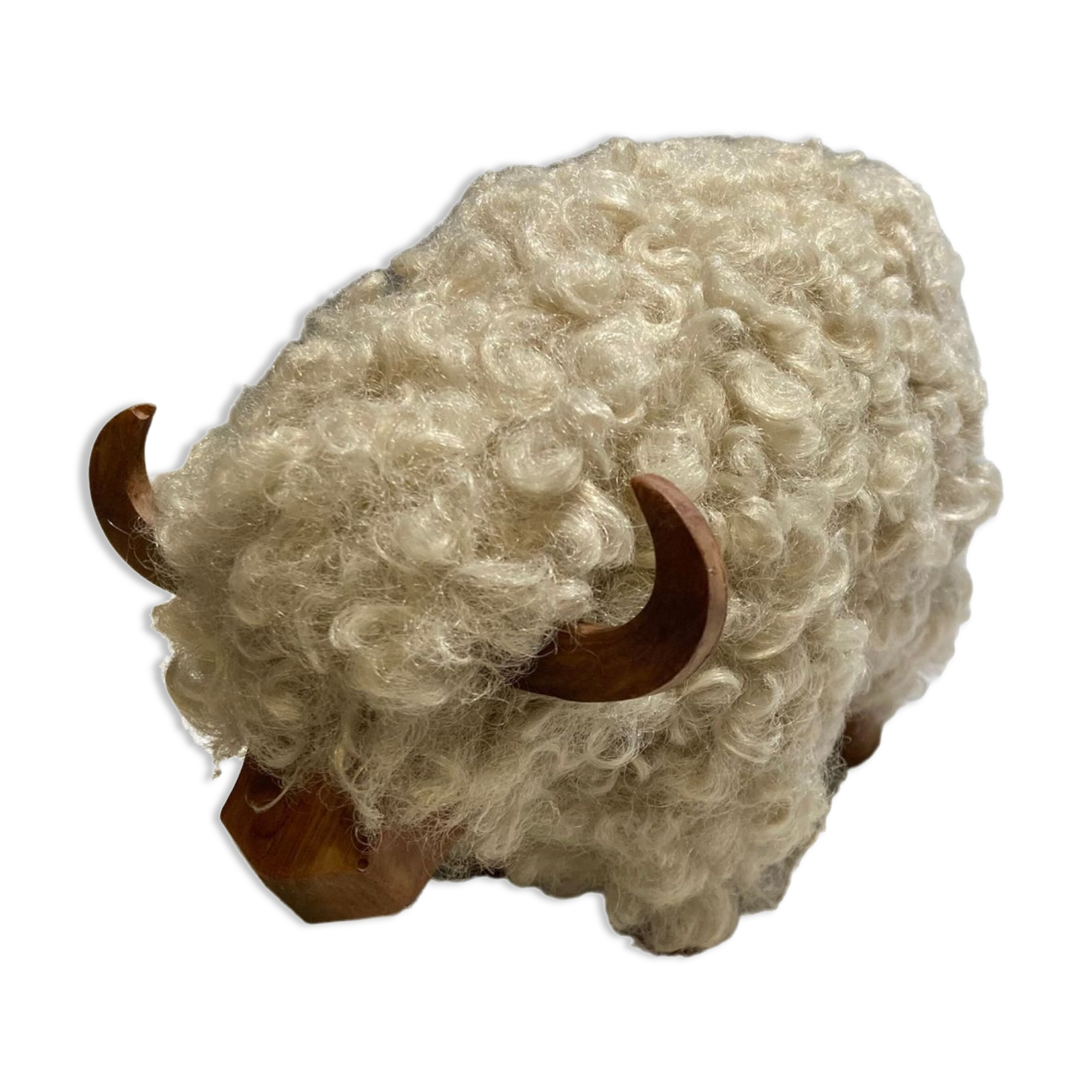 Scandinavian buffalo figure