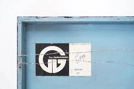 Guy Vandenbranden, Early XL Geometric Abstract Composition