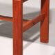 Vintage teak chest of drawers with leather handles by Fröseke Nybrofabrik