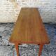 Table en chêne a deux allonges
