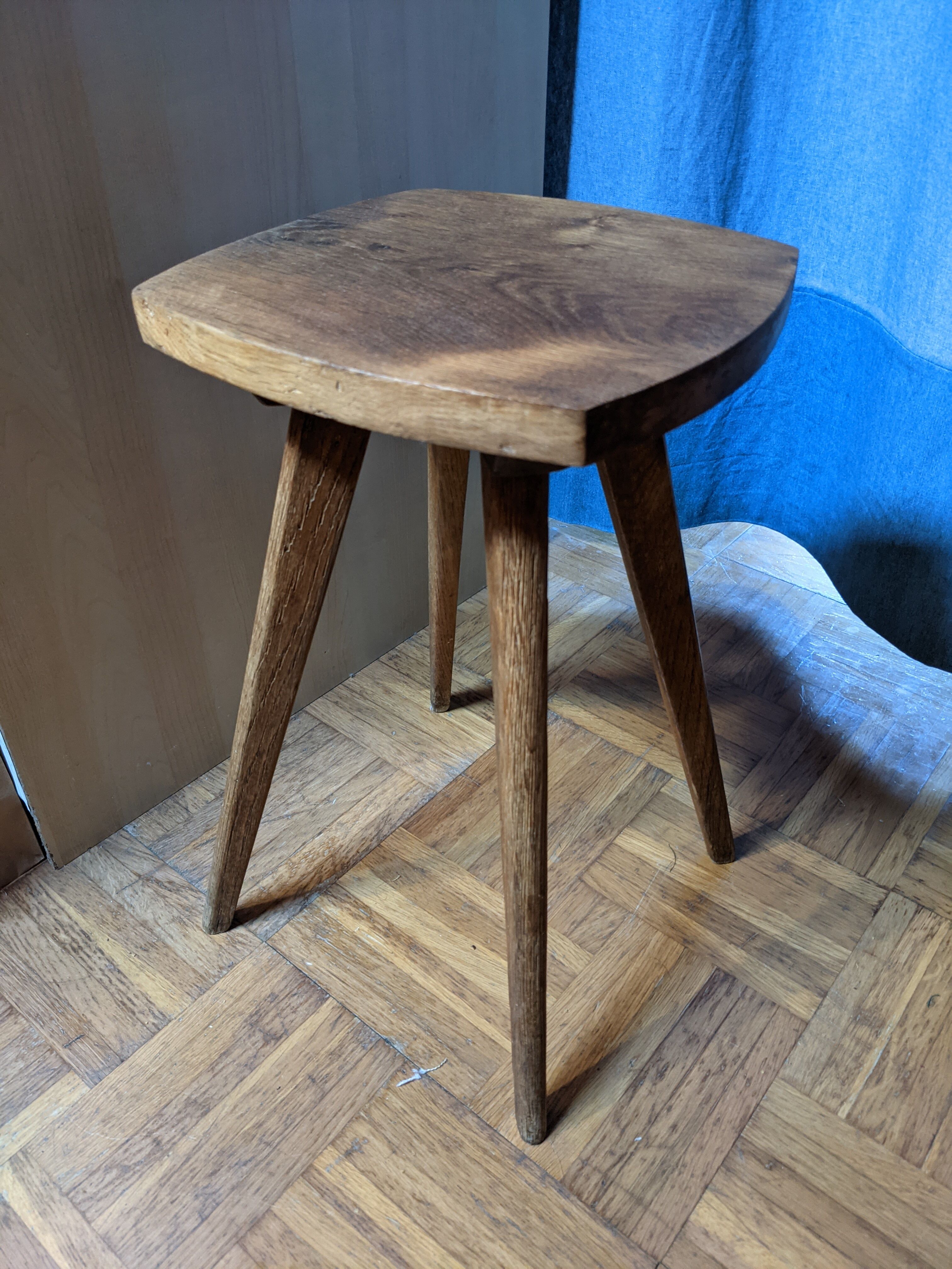 Vintage compass foot stool