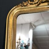 Old mirror 162 x 104 gold leaf gilding