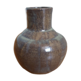 Vase en grès émaillé signé