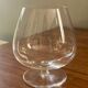 Crystal cognac glasses St Louis
