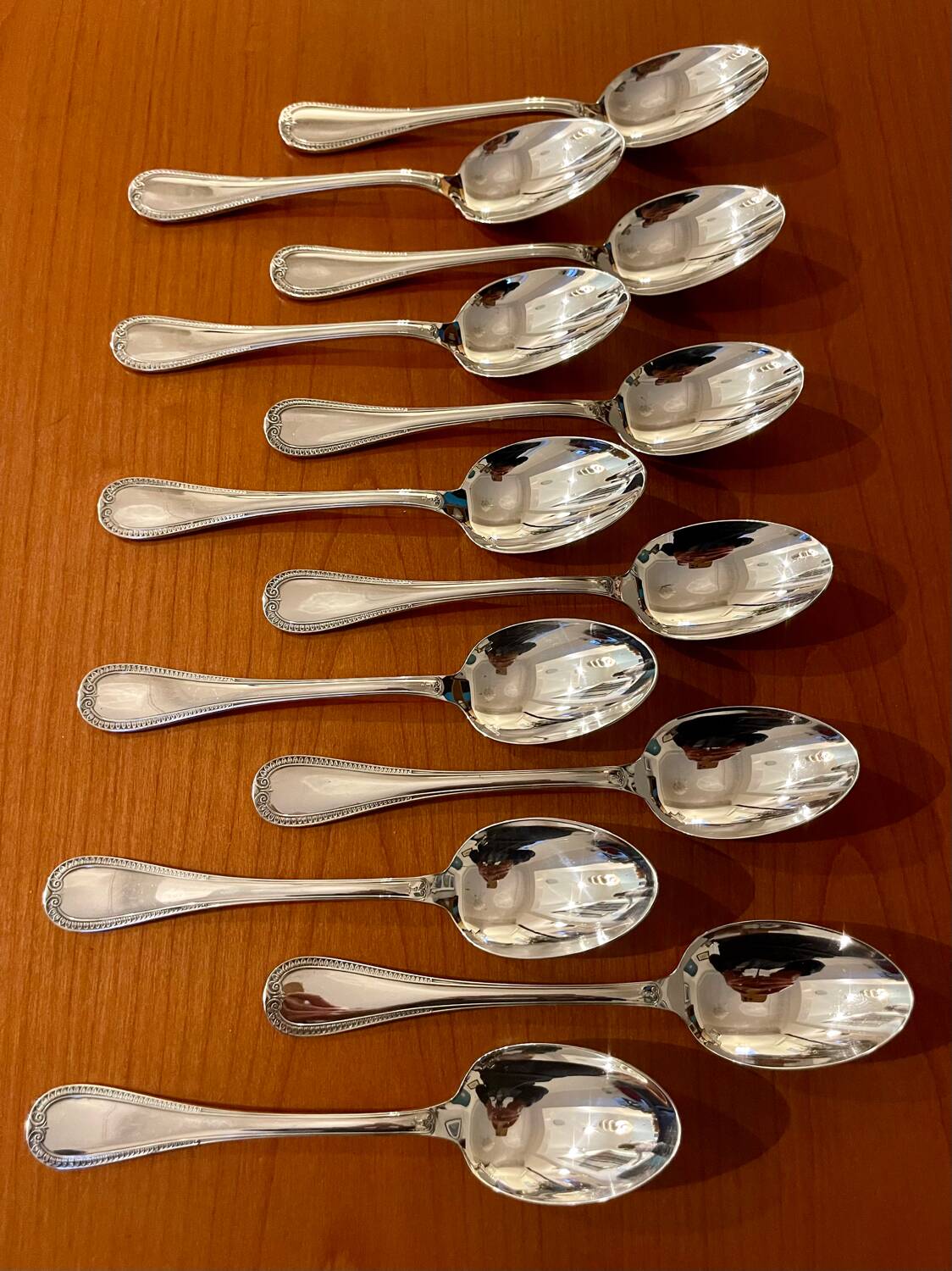 Christofle malmaison cutlery 88 pieces new condition