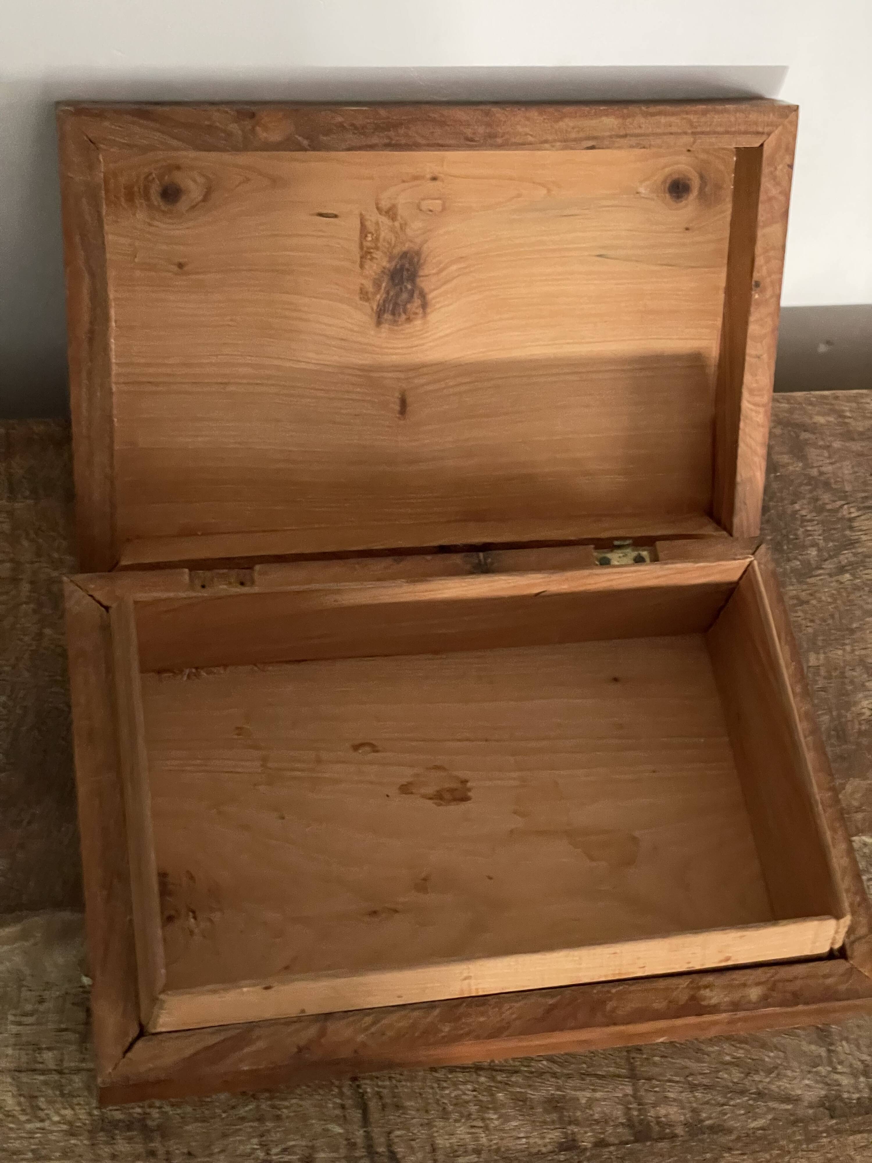 Boite en bois
