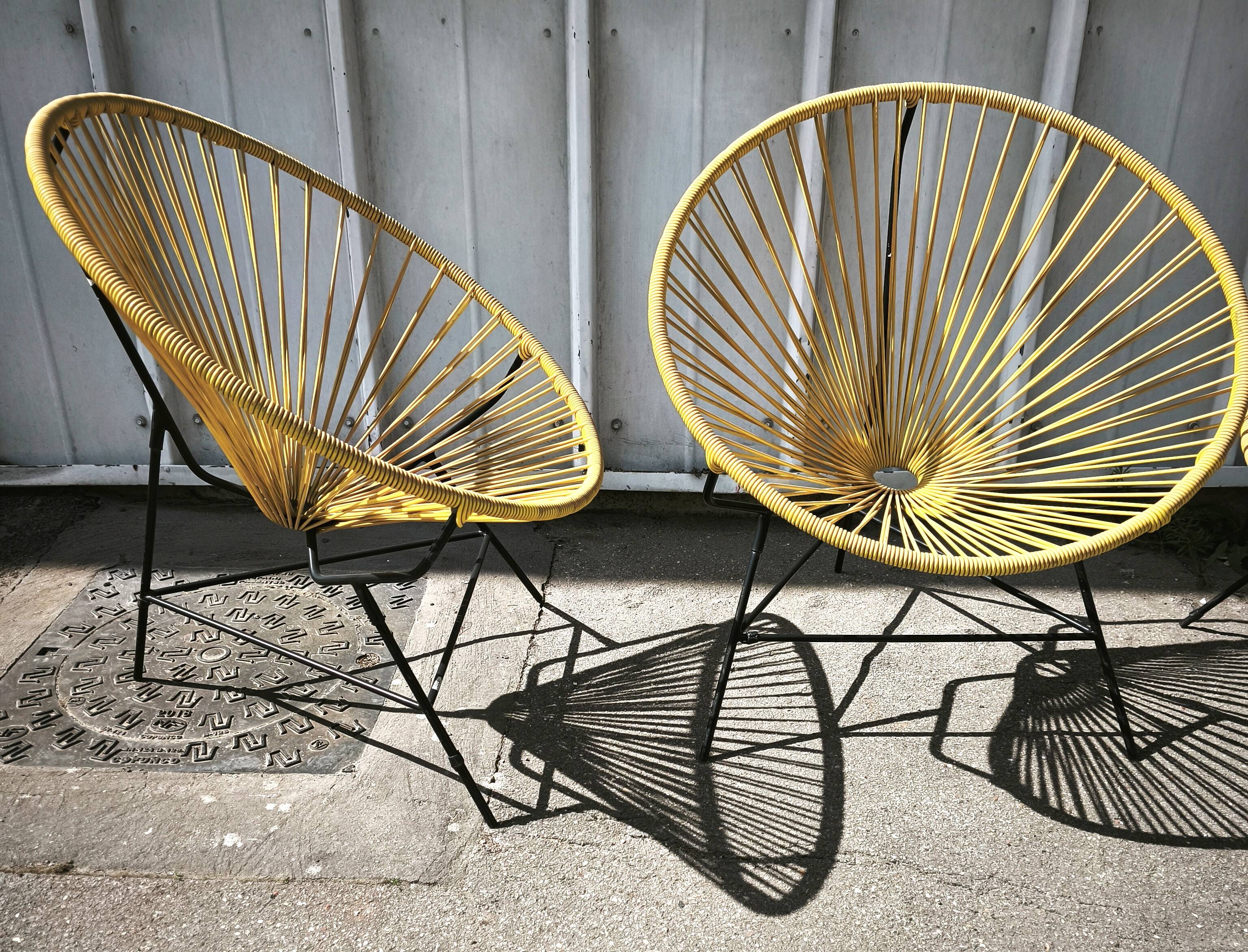 Set of 3 garden armchairs Huatulco, Boqa