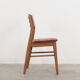 Set of six beech chairs, Danish design, 70s, made in Denmark