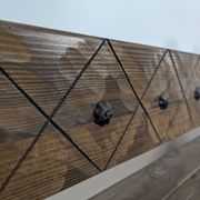 Medieval style wall shelf