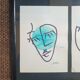 Lot de 2 peintures originales minimalistes