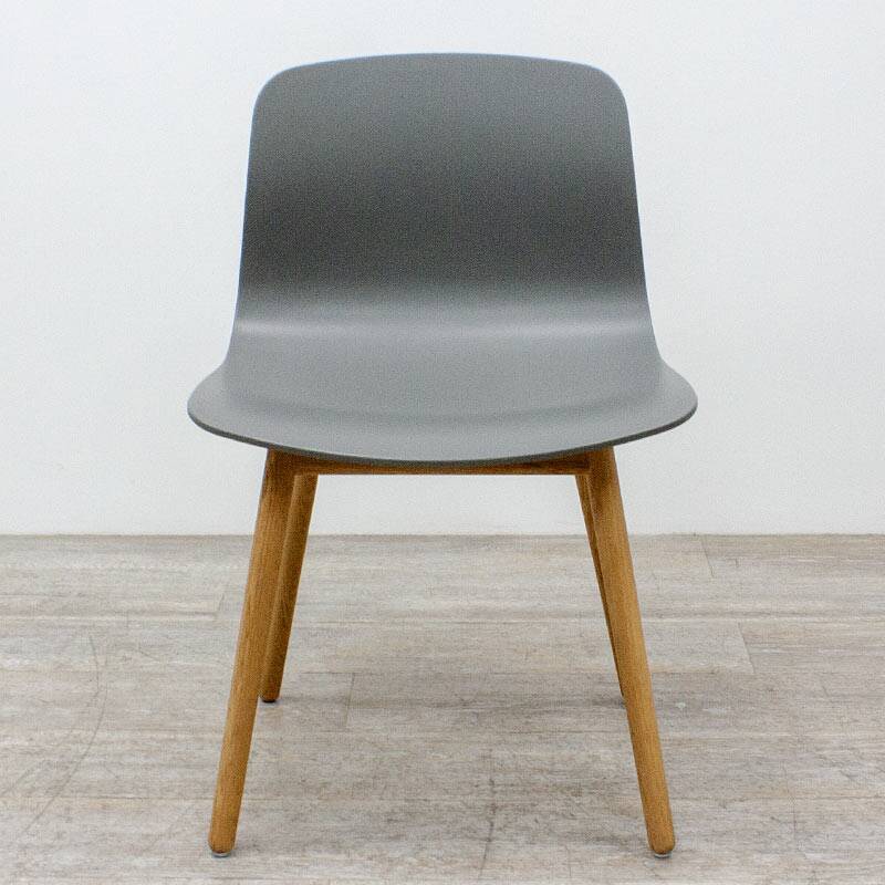 ACC12 chair in grey plastic by HAY