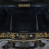 Painted wooden work table, Napoleon III period – mid 19th century