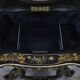 Painted wooden work table, Napoleon III period – mid 19th century