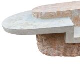 Stone coffee table