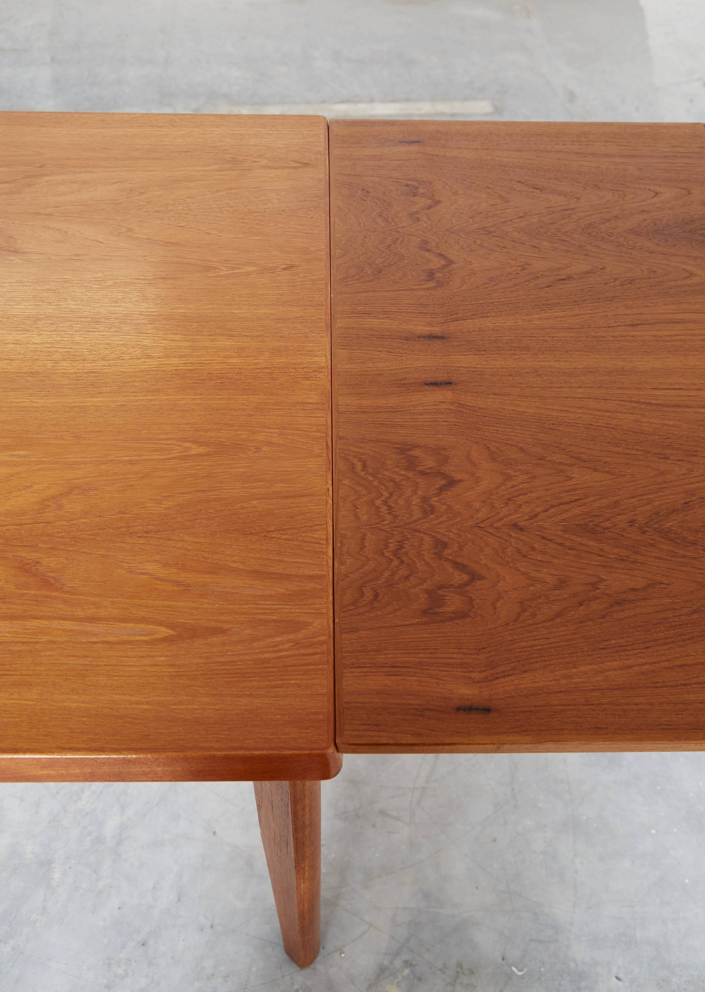 Expandable Dining Table by Henning Kjaernulf for Velje, 1960s