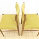 Ensemble de 8 chaises en palissandre, années 1960