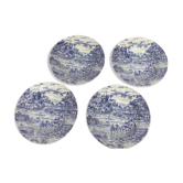 Jouy canvas hollow plates