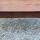 Oak farmhouse coffee table 1 drawer nineteenth century feet bobbins