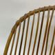 Fauteuil en rotin vintage par Dirk van Sliedregt Rohe Noordwolde 1960 des Pays-Bas