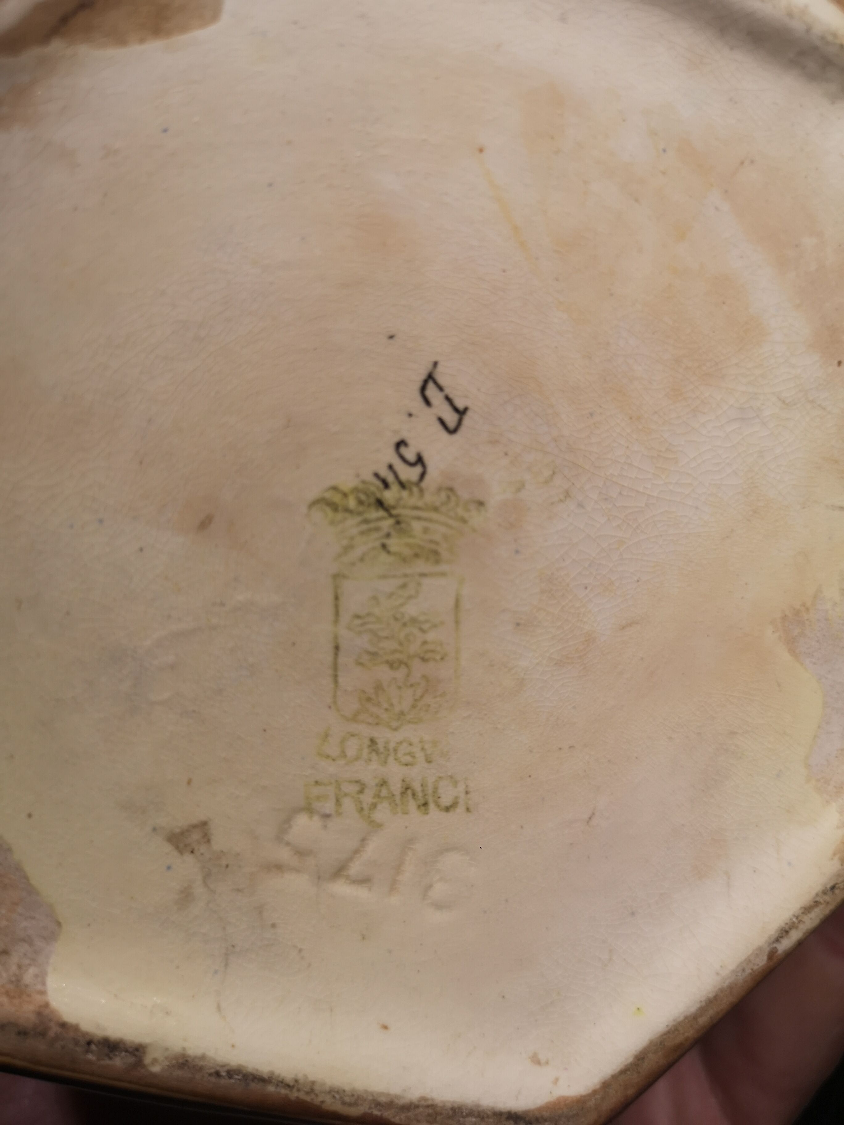 Longwy Art Deco vase 1930