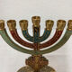 Menorah chandelier
