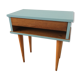 Vintage bedside table years 60 relookee