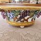 Italian openwork oval basket